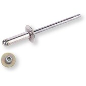 Blindniete großer Flachkopf 11 mm, 5x10 Aluminium/Edelstahl A2